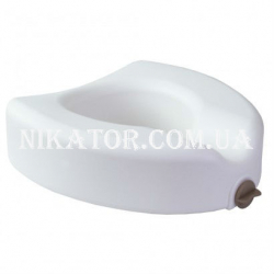 Высокое туалетное сидение с фиксатором - Фото 1