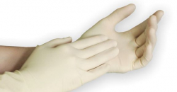 Рукавички оглядові неопудрені стерильні - Фото 1