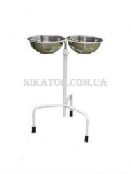 Подставка под два таза (с нержавеющими тазами) ПТ-2 - Фото 1