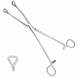 Щипцы для захвата послеродовой шейки матки по Duval - Фото 1