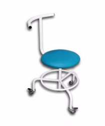 Стул винтовой с подставкой для ног СВПС - Фото 1