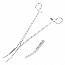 Зажим кровоостанавливающий изогнутый по Ochsner-Kocher - Фото 1