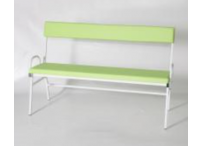 Банкетка медична коридорна зі спинкою БК-3-С