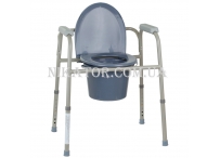 Стальной стул-туалет