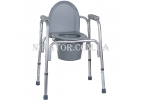 Алюминиевый стул-туалет 3 в 1