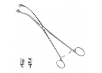 Щипцы маточные трехзубые по Museux